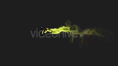 Light Yellow Butterfly Gorgeous Particle Light Trailing Flying V1 | Motion Graphics - Envato ele...