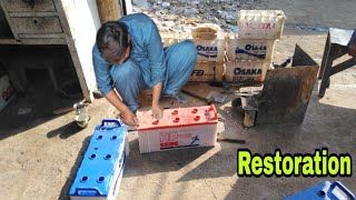 Dead Old Battery Restoration | repair old battery at home