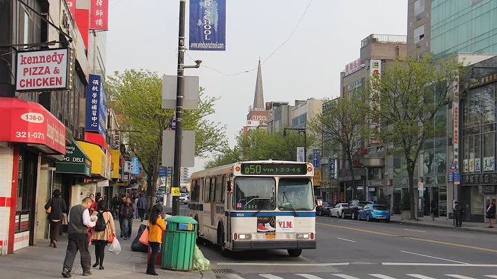 Orion V #6025 Q50 at Main Street and Northern Blvd