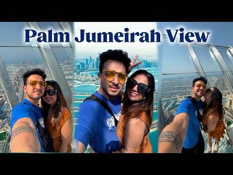 Don't Miss This In Dubai – 360 degree View of Palm Jumeira | Best View In Dubai | pavashubhyvlogs