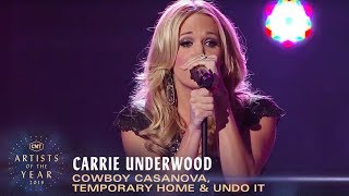 Carrie Underwood Performs ‘Cowboy Casanova', 'Temporary Home' \& 'Undo It’