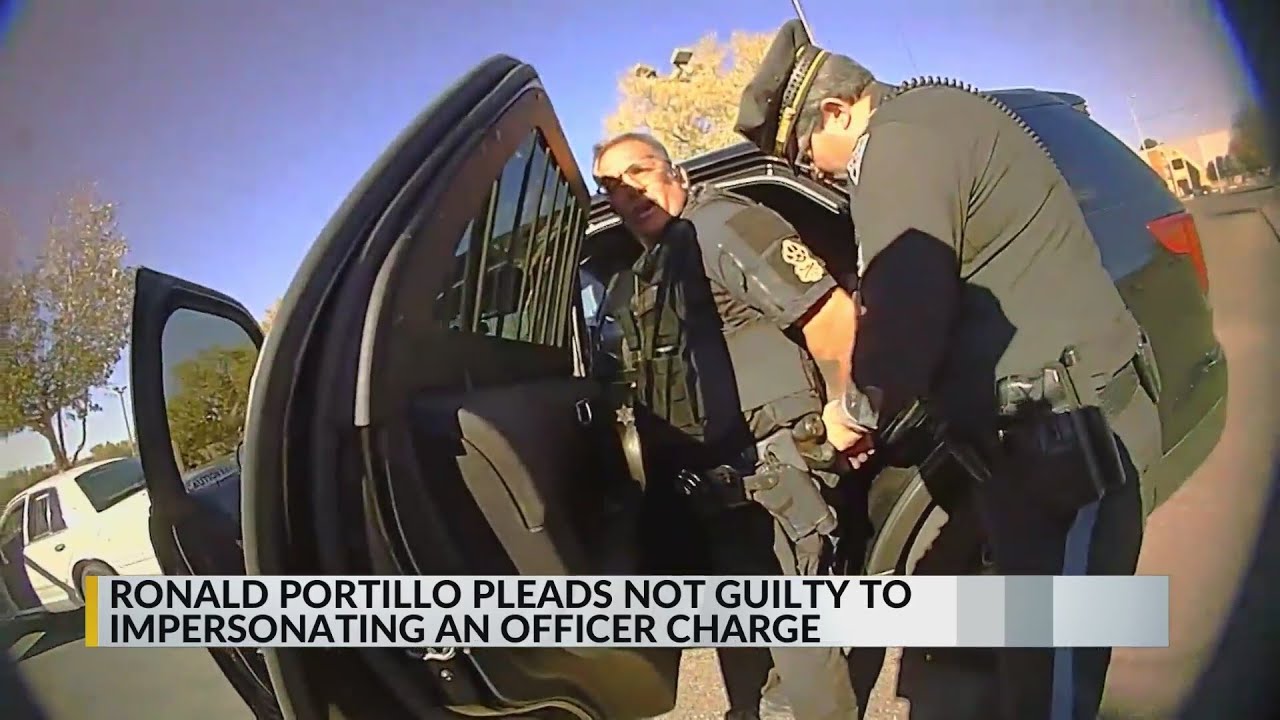 Man pleads not guilty to charge of impersonating an officer - YouTube
