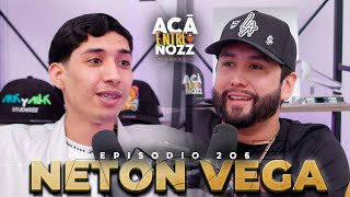 JAMAS pensé que PESO PLUMA me GRABARIA CANCIONES | Neton Vega