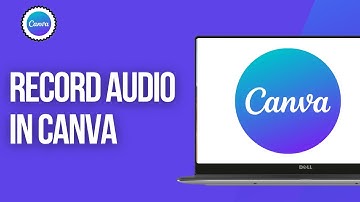 How to Record Audio in Canva | Recording Audio Made Easy - Canva Tutorial