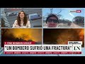 Incendio en Cafayate: brigadistas buscan contener los focos