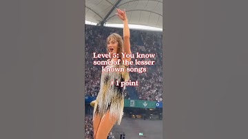 Swiftie Test! How many points did you get?