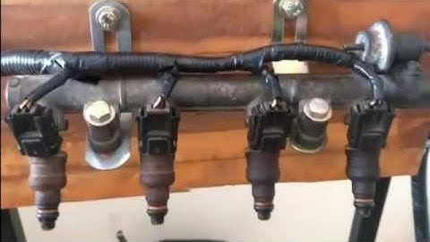 Multi point Fuel Injection Test Rig