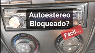 autoestereo KENWOOD BLOQUEADO "Protec" debloqueo FÁCIL / Proyecto VW Lupo