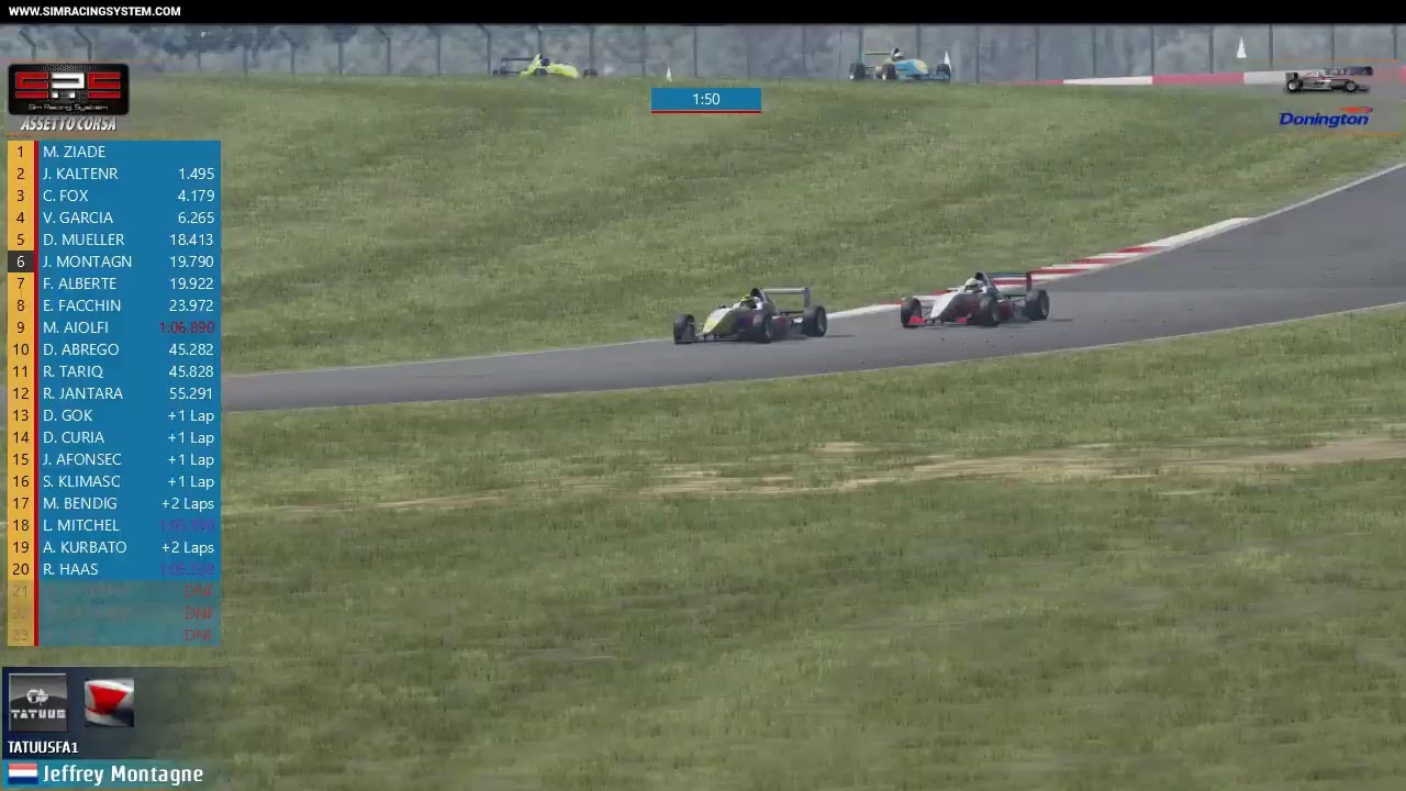 SRS Live Now! Tatuus @ DoningtonParkNational 23:00GMT 2020-05-08 - YouTube
