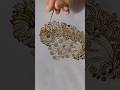 "Stylish Floral Peacock Mehndi Design | Elegant Henna Art 2025 #shorts"