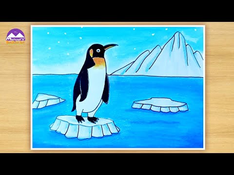 Happy World Penguin Day!! A simple watercolor of penguins. : r/penguin