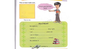 evs lesson 1 - More About Me