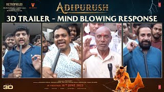 Adipurush 3D Trailer Mind Blowing Response | Prabhas | Kriti Sanon | Saif Ali Khan | Om Raut