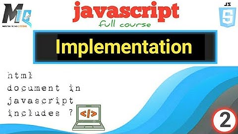 javascript implementation in html | JS ko html ma lkhna ka trika