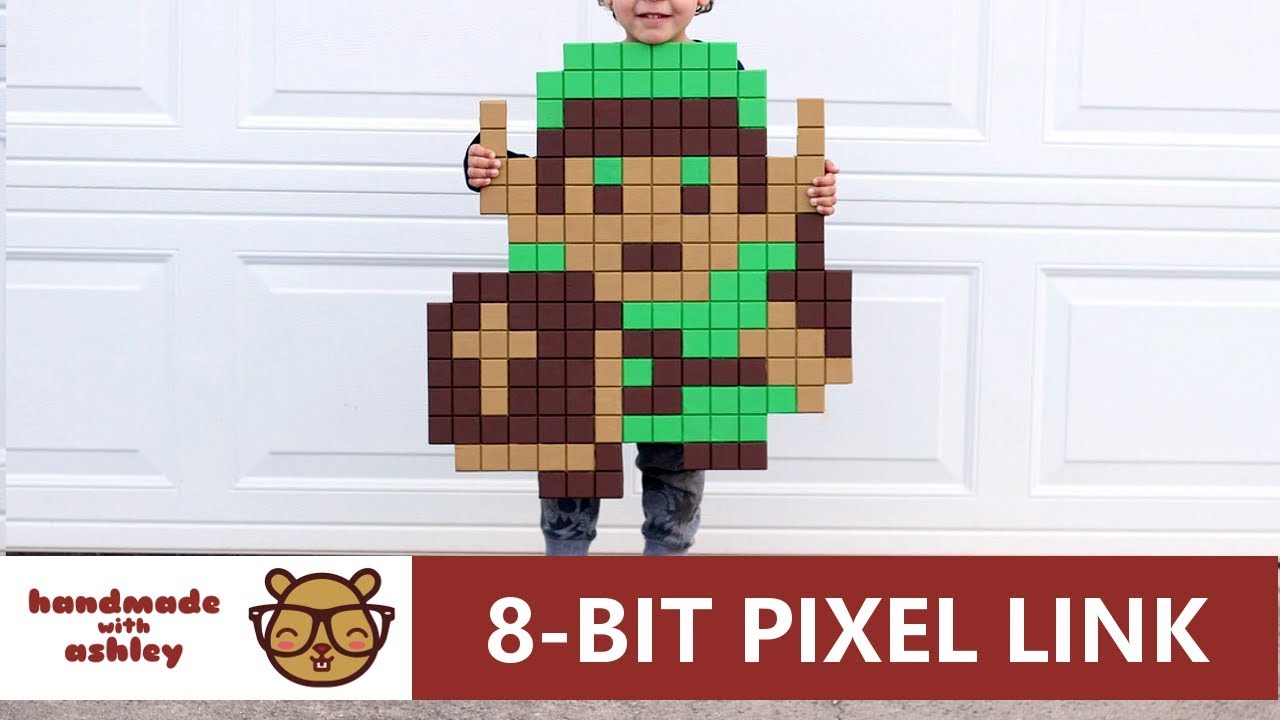 Legend of Zelda Link 8bit Bead Pixel Art!