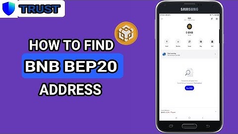 How  to Find  BNB BEP20 Address on Trust Wallet (step by step guide) 2024