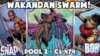 Wakandan Swarm! Building with a complete Pool 2 collection  - Marvel Snap screenshot 2