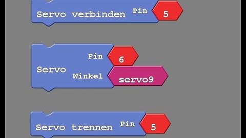 8 letsgoING Ardublock Tutorial Servo Motoren