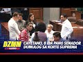 Cayetano bloc dumulog sa Korte Suprema laban sa liderato ni Win Gatchalian