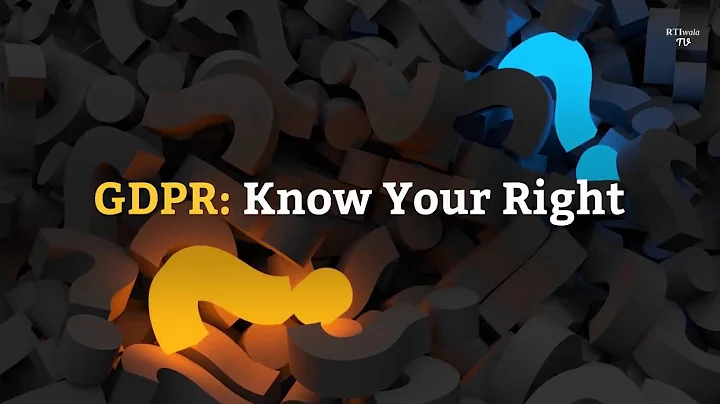 Things You Must Know about the GDPR by RTIwala TV