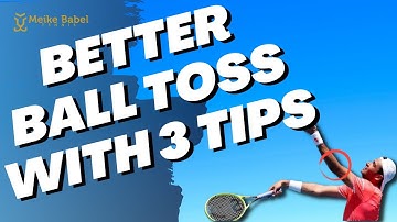 Improve your tennis serve with these 3 drills for a consistent ball toss