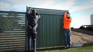 Learn how to install your Fielders fence extensions and post caps in just a few easy steps with our DIY installation guide. http://www.