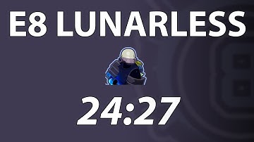 Risk of Rain 2 Speedrun: Eclipse 8 Lunarless Mercenary (24:27)