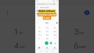 Secret Code||mobile software version secret Code 2023#mobile #secretcode #mobilesoftware #tricks screenshot 4