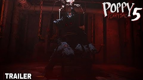 poppy playtime chapter 5 trailer  #poppyplaytimechapter5 #doey #prototype #edit #huggywuggy #catnap