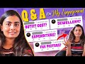 Q and a about engagement details  expenditure jewelsoutfit  madhugowda