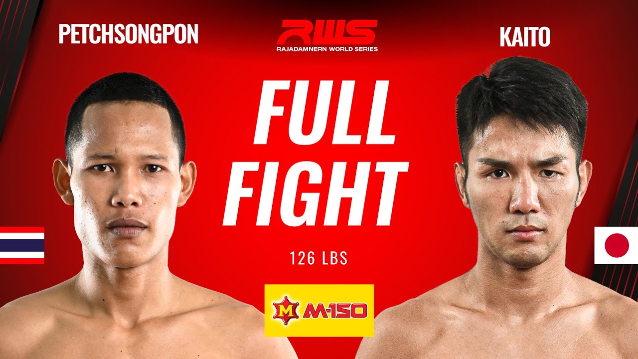 Petchsongpon Banchamek vs Kaito Fukuda