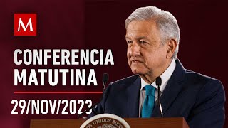 Conferencia matutina de AMLO, 29 de noviembre de 2023