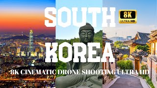 South Korea In 8K Ultra Hd Cinematic Drone Footage Relaxing Music.