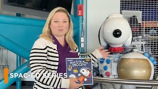 Shoot for the Moon, Snoopy! | Storytime with Beth @ExploreSpaceKSC