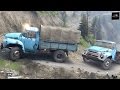 SPINTIRES - B 130 Truck Uphill Truck Towing Test