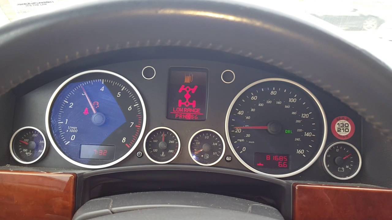 VW Touareg shifting issue 3 YouTube