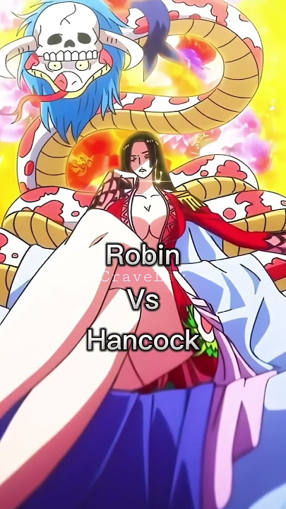 Nico Robin vs Boa Hancock 💜👀 (who is strongest) #shorts #anime #onepiece #short #naruto