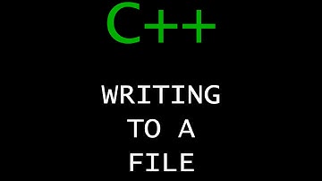 C++ Programming Tutorial 72 - Writing To A File