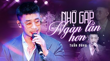 Nhớ Gấp Ngàn Lần Hơn - Nguyễn Đình Tuấn Dũng | Live Band | Phòng Trà Không Tên