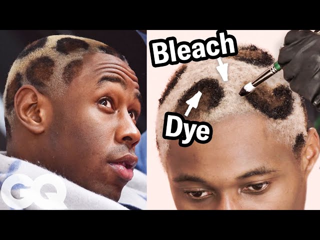 Tyler, the Creator debuts leopard hair at Grammys