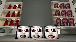 Aheno, Aka Manto & Tomino Nextbots Chasing Me & I'm Trying To Escape! - Garry's Mod Liminal Hotel