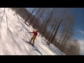 Winnie the Pooh Strikes again on skis at Smugglers Notch