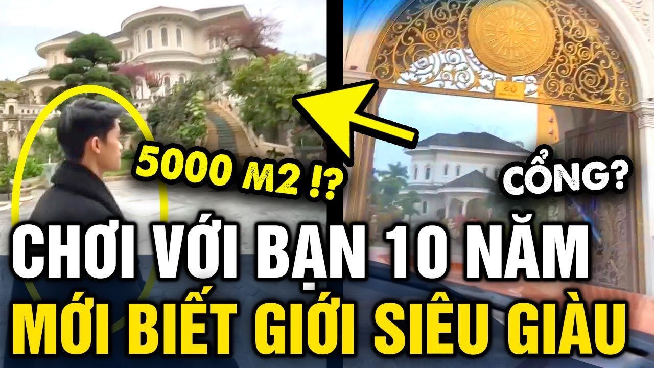 Chơi thân 10 NĂM TRỜI, lần đầu về thăm nhà bạn thanh niên mới phát hiện ĐẠI GIA NGẦM | Tin 3 Phút