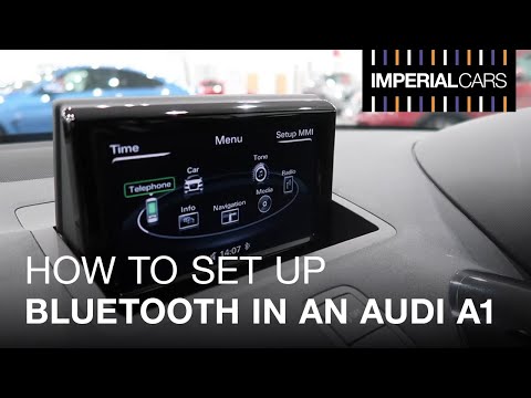 How to set up Bluetooth in an Audi A1