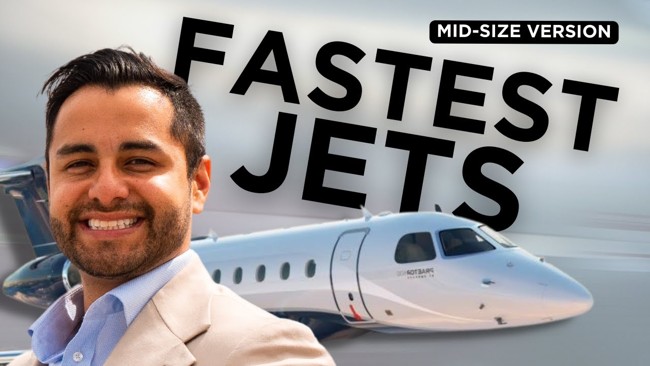 TOP 5 Fastest MidSize Private Jets YouTube