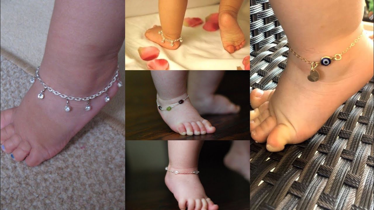 Cute Baby Girl's Anklets Ideas ll cool Anklets Design ll Stylish