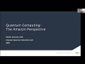 Quantum in Finance Event - Keynote - Martin Schuetz (Amazon Web Services)