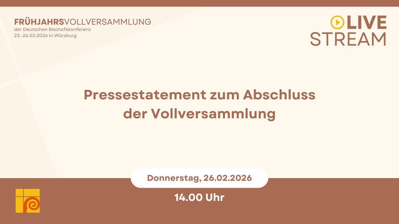 Abschlusspressekonferenz mit dem Vorsitzenden und der Generalsekretärin