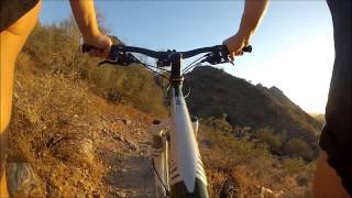 Mountain Biking in Phoenix, Arizona. Dreamy Draw Park