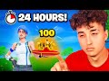 I Didn&#39;t Leave Fortnite for 24 Hours...